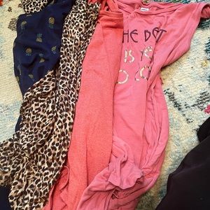 Four tank tops